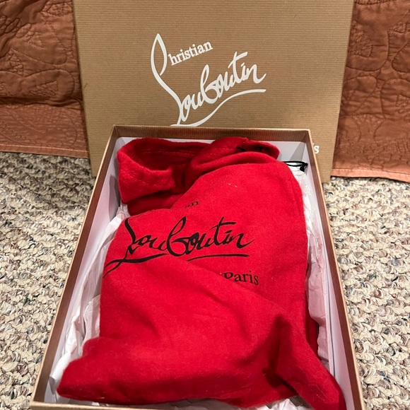 Christian Louboutin So Kate 120 Veau Velours - Charbon - Picture 6 of 9